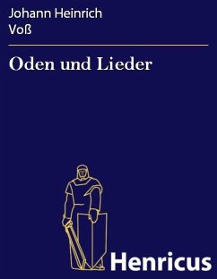 Cover Oden und Lieder (eBook, ePUB)