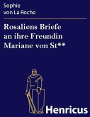 Rosaliens Briefe an ihre Freundin Mariane von St** (eBook, ePUB)
