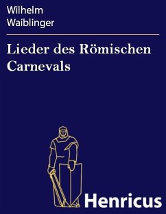 Cover Lieder des Römischen Carnevals (eBook, ePUB)