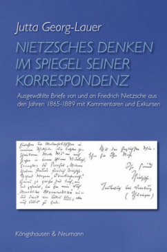 Nietzsches Denken im Spiegel seiner Korrespondenz - Georg-Lauer, Jutta