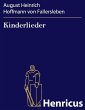 Kinderlieder (eBook, ePUB) - Bild 1