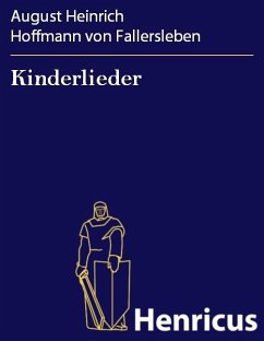 Cover Kinderlieder (eBook, ePUB)