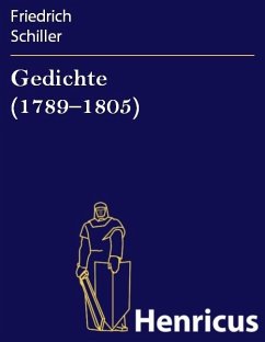 Gedichte (1789-1805) (eBook, ePUB) - Schiller, Friedrich
