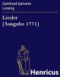 Lieder (Ausgabe 1771) (eBook, ePUB) - Bild 1