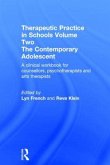 Therapeutic Practice in Schools Volume Two The Contemporary Adolescent