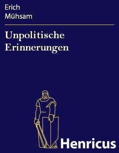 Cover Unpolitische Erinnerungen (eBook, ePUB)