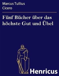Cover Fünf Bücher über das höchste Gut und Übel (eBook, ePUB)