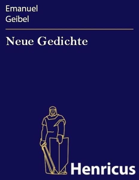 Neue Gedichte (eBook, ePUB)