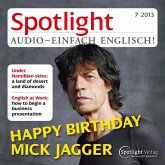 Englisch lernen Audio - Alles gute zum Geburtstag, Mick Jagger (MP3-Download)