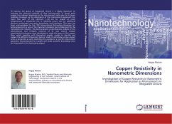 Copper Resistivity in Nanometric Dimensions