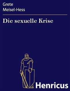 Cover Die sexuelle Krise (eBook, ePUB)