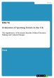 Evaluation of Sporting Events in the UK - Bild 1