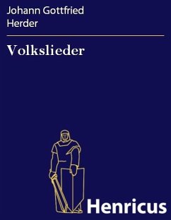 Cover Volkslieder (eBook, ePUB)