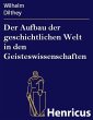 Der Aufbau der geschichtlichen Welt in... - Bild 1