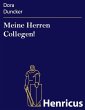 Meine Herren Collegen! (eBook, ePUB) - Bild 1