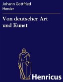 Von deutscher Art und Kunst (eBook, ePUB)