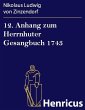 12. Anhang zum Herrnhuter Gesangbuch... - Bild 1