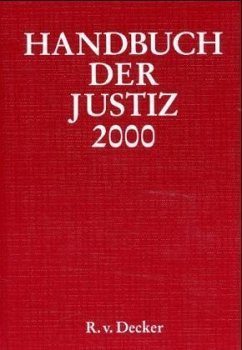 Handbuch der Justiz 2000 - Marqua, Peter