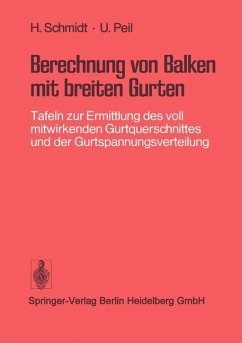 Berechnung von Balken mit breiten Gurten - Schmidt, H.;Peil, U.