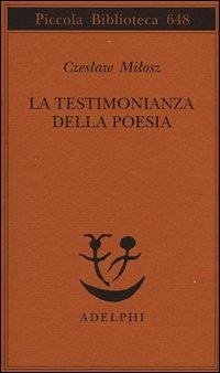 Cover La testimonianza della poesia