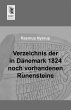 Verzeichnis der in Dänemark 1824 noch... - Bild 1