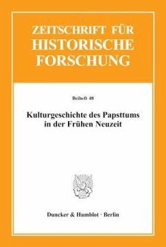 Cover Kulturgeschichte des Papsttums in der Frühen Neuzeit