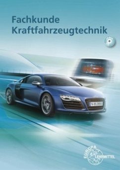 Fachkunde Kraftfahrzeugtechnik, m. CD-ROM