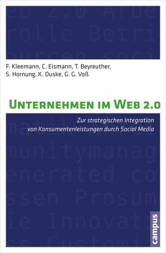 Unternehmen im Web 2.0 (eBook, PDF) - Kleemann, Frank; Eismann, Christian; Beyreuther, Tabea; Hornung, Sabine; Duske, Katrin; Voß, G. Günter