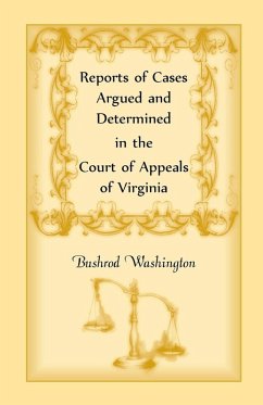 Cover Reports of Cases Argued and Determined in the Court of Appeals of Virginia