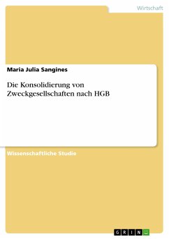 Die Konsolidierung von Zweckgesellschaften nach HGB (eBook, PDF)