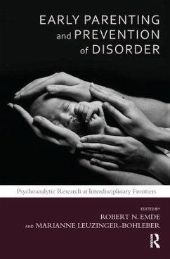 Early Parenting and Prevention of Disorder - N Emde, Robert