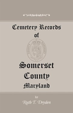 Cemetery Records of Somerset County, Maryland - Dryden, Ruth T.