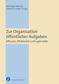 Zur Organisation öffentlicher Aufgaben (eBook, PDF)