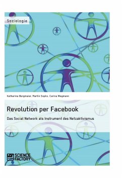 Revolution per Facebook. Das Social Network als Instrument des Netzaktivismus (eBook, ePUB) - Bergmaier, Katharina; Sopko, Martin; Wegmann, Carina