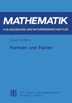 Formeln und Fakten - Vetters, Klaus