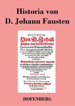 Cover Historia von D. Johann Fausten