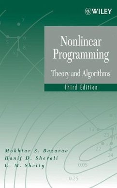 Nonlinear Programming (eBook, ePUB) - Bazaraa, Mokhtar S.; Sherali, Hanif D.; Shetty, C. M.
