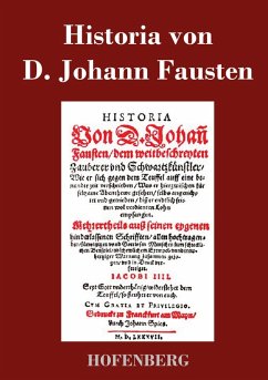 Cover Historia von D. Johann Fausten