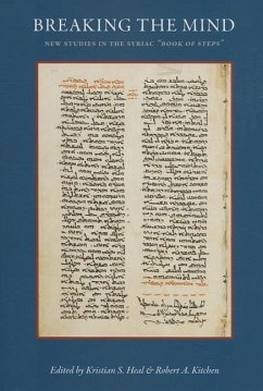 Breaking the Mind: New Studies in the Syriac 