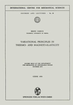 Variational Principles in Thermo- and Magneto-Elasticity - Parkus, Heinz