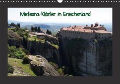 Meteora-Klöster in Griechenland (Wandkalender immerwährend DIN A3 quer) - Schneller, Helmut