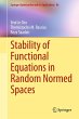 Stability of Functional Equations in... - Bild 1