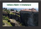 Meteora-Klöster in Griechenland (Wandkalender immerwährend DIN A4 quer)