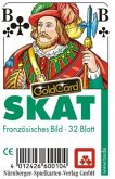 Nürnberger Spielkarten 7024 - Skat Classic, französisches Bild im Klarsichtetui