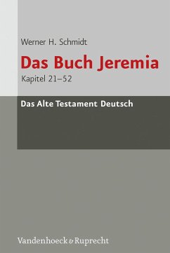 Das Buch Jeremia - Schmidt, Werner H.