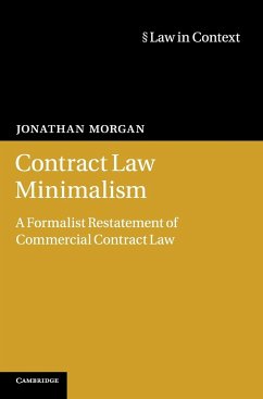 Contract Law Minimalism - Morgan, Jonathan