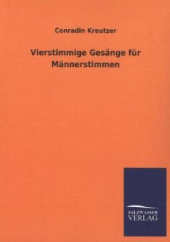 Cover Vierstimmige Gesänge für Männerstimmen
