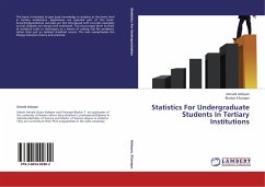 Statistics For Undergraduate Students In Tertiary Institutions - Aideyan, Donald; Efuwape, Biodun