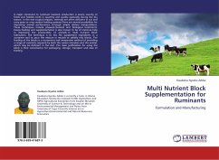 Multi Nutrient Block Supplementation for Ruminants