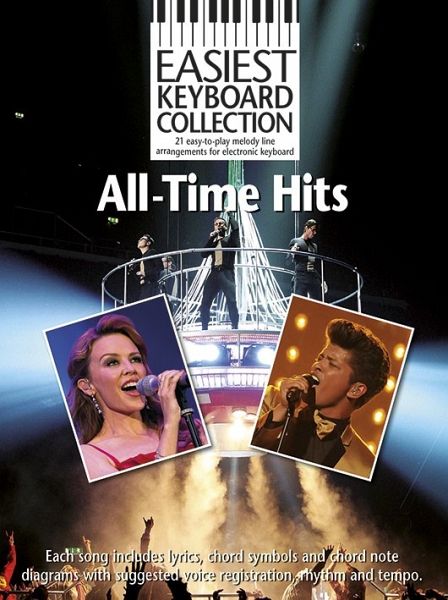 All Time Hits: for keyboard Easiest Keyboard Collection